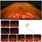 TANGZON 20”/25/36'' Recessed Electric Fireplace, Wall Mounted Freestanding Fire Heater with Flame Colors, Brightness, Remote Control & Thermostat (36, 900W/1800W, 1 Flame Color, 9 Brightness)