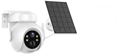 Ruiseawing Cameras for Home Security 2K HD 4G SIM Card Solar Camera 4MP Outdoor Wireless Built-in Battery Powered PTZ Camera PIR Human Detect 2-Way Audio with Motion Detection(WIFI Add 32G Card)