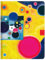 Berkin Arts Custodia per iPad Mini (A17 PRO, Modello 2024, 7a Generazione) / Mini 6 (Modello 2021, 6a Generazione) Ispirato al Cosmo e alla Galassia Vibrante (Accento in Rosa di Wassily Kandinsky)