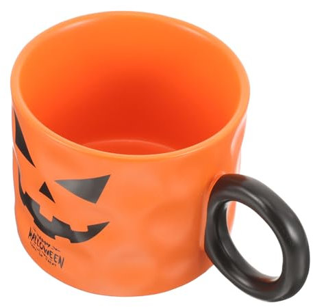 MAGICLULU Halloween-becher Keramik Kürbis Dekorative Wassertasse Kaffeetasse Für Party