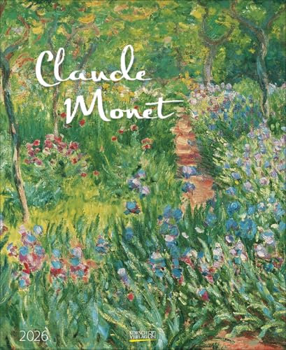 Claude Monet - Kalender 2026 - Spezial-Format - Korsch-Verlag - Kunstkalender mit den besten Werken des Künstlers - 36 cm x 44 cm