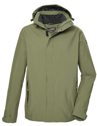 Killtec Herren Kos 87 Mn Jckt Funktionsjacke/Outdoorjacke mit abzippbarer Kapuze