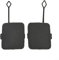 Set completo di ganci di traino posteriori per BMW X3 F25 (2011 2014), include coperture sinistra e destra, codice parte 51127272415