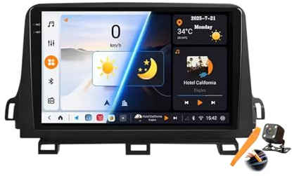 M6 pro1,Android 15.0 Navi 2 DIN Stereo Ersatz für HS 2018-2021 Autoradio Sat GPS Navigation 9 Zoll Cartablet DVD Multimedia Player FM BT Receiver mit Android Auto Carplay
