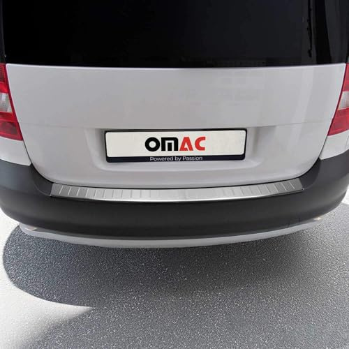 Ladekantenschutz Stoßstangenschutz für Skoda Yeti 2009-2013 Edelstahl Gebürstet