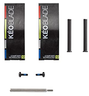 LOOK Cycle - Juego de Cuchillas, KEO Blade - Juego de Cuchillas para Pedales KEO - Cuchillas de Reemplazo y/o Ajuste de Tensión - Tensión 12