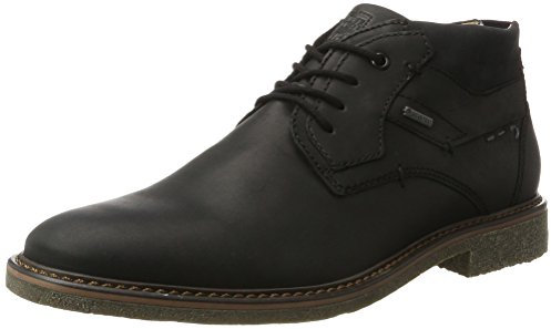 FRETZ men Andrew, Herren Combat Boots, Schwarz (Noir), 47 1/3 EU (11 UK)