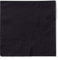 Sovie HOME Uni Serviette Tissue-Servietten 33x33 cm saugstarke und hochwertige Einweg-Servietten ideal für Hochzeit & Feiern (Schwarz), 20 Stück