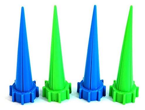 Brussels08 4 pcs Jardin Cone contrôle automatique Drip arrosage Plante d'arrosage Pointes Garden Innovations Bouteille Système d'irrigation