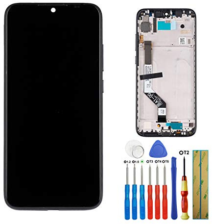 E-YIIVIIL - Pantalla LCD de repuesto compatible con Xiaomi Redmi Note 7 LCD Touch Screen Assembly con herramientas