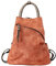 irisaa Damen Rucksack Daypack Tasche Umhänge Tasche Schulrucksack Schultertasche für Frauen und Mädchen, Damen Tasche:Aprikose
