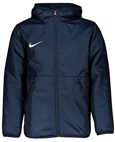 Nike Y Nk Thrm Rpl Park20 Fall Jkt Giacca, Ossidiana/Bianco, 12-13 Anni Unisex-Bambini