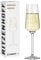 RITZENHOFF 3448001 Proseccoglas 200 ml – Serie Roséhauch Motiv Nr. 1 mit Vogelillustration, Roségold – Made in Germany
