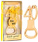 24PCS Gold 40th Bottle Opener for 40th Birthday Favors 40th Gold Wedding Party Gifts 40Th Birthday Party Souvenirs or Decorations for Guests