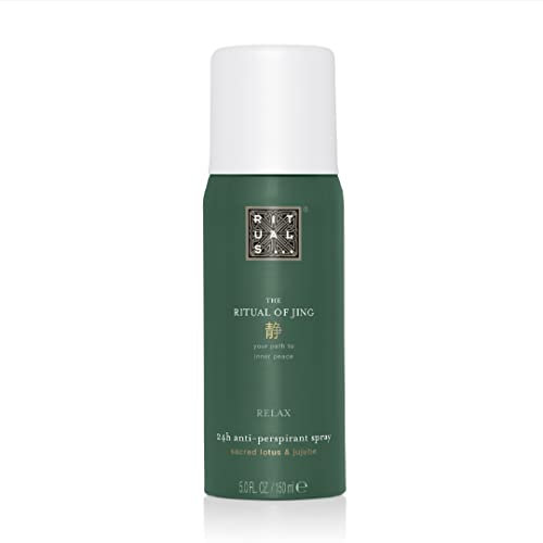 RITUALS Antitranspirant Deodorant Spray von The Ritual of Jing, 150 ml – Mit Heiligem Lotus, Jujube & Chinesischer Minze – Entspannende & Beruhigende Eigenschaften mit 24-Stunden-Schutz