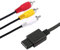 1Pcs N64 Composite TV AV Display Cable Replacement Wire Cords, Standard Cords Composite Cable(1.8m / 6ft)