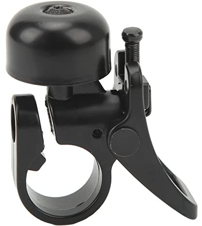 VBESTLIFE Campanello per Scooter Elettrico, Clacson per Bicicletta Elettrica in Lega di Alluminio Nero Clacson per Scooter con Suono Forte per Xiaomi PRO PRO2 1S Lite