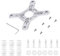 KLAPR Gimbal-Montageplatte Gummidämpfungskugel Anti-Drop-Pin for DJI Phantom Drone Ersatzteile Antivibrationsplatte (Color : for 3A 3P 4K only)