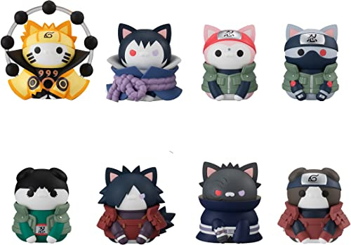 Megahouse - Naruto - Nyaruto! Last Battle Version (8 Stück), Mega Cat Projekt