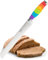 Taylors Eye Witness Rainbow Coloured 20cm/8 Bread Knife Syracuse Collection, Ultra Fine Cutting Edge, Razor Sharp Blade. Soft Textured Grip with Multicoloured Rubberised Handle.