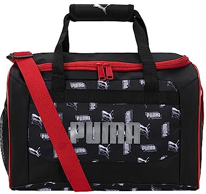 PUMA Evercat Transformation Junior Seesack, 35,6 cm, Schwarz/Rot, Einheitsgröße, Schwarz/Rot, Einheitsgröße, Reisetasche