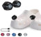 RAHAN Wiederaufladbare LED-Schuh-Scheinwerfer, 2 Stück, Schwarz, IPX5 wasserdicht, für Spaziergänge mit dem Hund, Camping, Laufen
