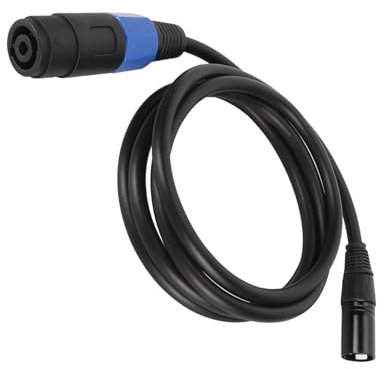 SpeakOn-Buchse auf XLR-Stecker-Kabel, XLR 3-Pin-Stecker auf SpeakOn-Buchse-Verlängerungskabel für DJ PA Gig Stage-Lautsprechermikrofon