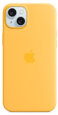 Apple iPhone 15 Plus Silicone Case with MagSafe - Sunshine 