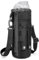 Linkidea Molle-Wasserflaschenhalter mit Kordelzug, kompatibel mit Owala FreeSip 32/1,2 l, Nalgene Sustain Wide Mouth 1,4 l, Wasserflaschen-Tragetaschen-Halter mit Schultergurt, Schwarz