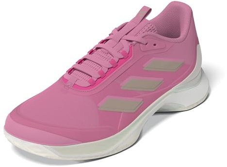 adidas Femme Avacourt 2 Tennis Shoes, Bliss Pink/Silver Metallic/Lucid Pink, 37 1/3 EU