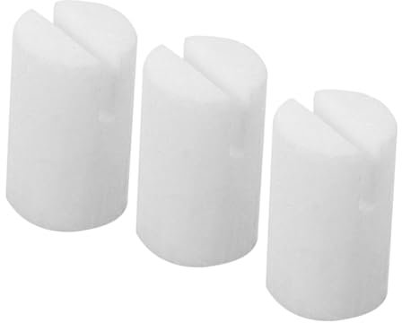 JOINPAYA 3pcs Ox Bone Banjo Nuts for String Banjo Bone Material for Enhanced Sound Quality Replacement