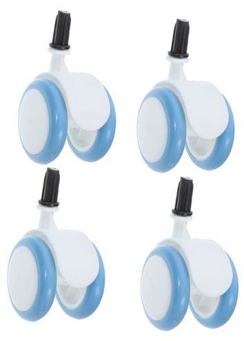 CONGARTENO 4 Stücke Ersatz Räder Walker Kunststoff Gummi Rollen Universal Räder Teile Für Baby Kinderwagen Und Laufgitter Reparatur Ring Verwendung