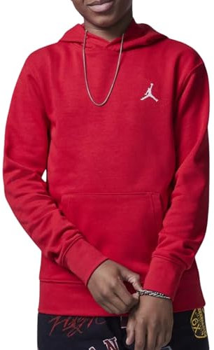 Nike Jordan Felpa da Ragazzi con Cappuccio MJ Brooklyn Rossa Taglia M (137-147 CM) Codice 95D392-R78