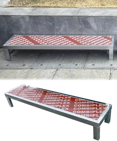 ZIMGOD Chorstufen Trittanleiter Chorpodest Gerade Packung mit 1/2, Stück Chortreppenstufe für Den Innen- und Außenbereich, 20 cm Hoch Chormusik-Pult, Rednerpult Hocker Sitzfläche(1pc)
