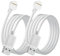 Lonnky Power Cable Compatible with Google Nest Cam Outdoor or Indoor (Battery), 3m/10ft USB Charger Cord – White