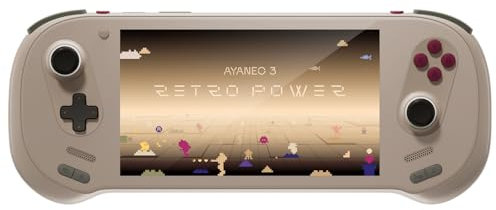 AYA NEO 3: PC Gaming Portátil Modular con AMD Ryzen AI 9 HX 370, GPU Radeon 890M, 64GB RAM LPDDR5X, SSD PCIe Gen4 de 2TB, Pantalla LCD 7 120Hz, Wi-Fi 7, USB4, OCuLink, AYASpace 3.