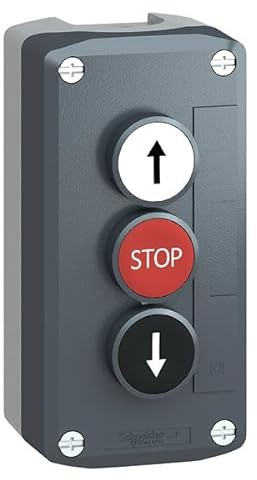 Schneider Electric Harmony XALD Steuerstation-Schalter Schwarz, Rot, IP66, IP69, IP69K Polycarbonat