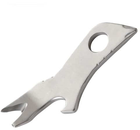 Bottle Opener Keyring Multitool with Screwdriver 7-in-1 Fish Bottle Opener | Camping Multi Tool, Self Defense Keychain, Ultra-Light, Cool Gadgets for Men, Fit for Gifts Camping Fishing Hiking