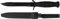 MFH Österreichisches Bundesheer Feldmesser Jagdmesser Trapper Outdoormesser Ritter Mittelalter Survival (Schwarz)