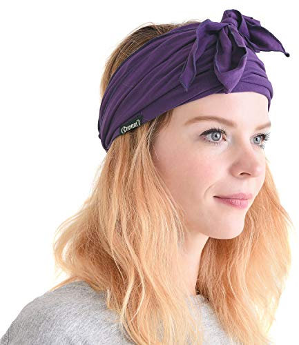 Stirnband Herren Bandana Kopftuch, Haarband Damen Wickeln Lange Dekorative Bänder, Schweißbänder Japanische Mode, Zubehör Für Pirat Ninja Lila