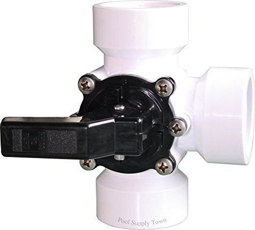 ATIE Pool Spa 3 Way 1.5 Diverter Valve (Slip) 4715 Replacement Replace Zodiac Jandy 1.5 3 Port Valve 4715, Ideal For Above Ground Pool Inlet Valve