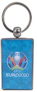 Euro 2020 Unisex-Youth Key Ring, Turquoise, One Size