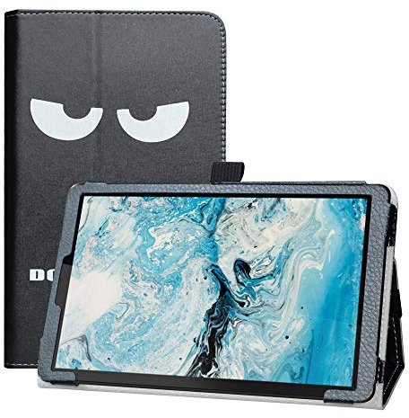 LFDZ Funda compatible con Lenovo Smart Tab M8, funda delgada de piel sintética con soporte plegable para Lenovo Tab M8 HD (2ª generación) (TB-8505F) / Lenovo Tab M8 HD (3ª generación) [no compatible con Tab M8 FHD 2ª generación], no tocar