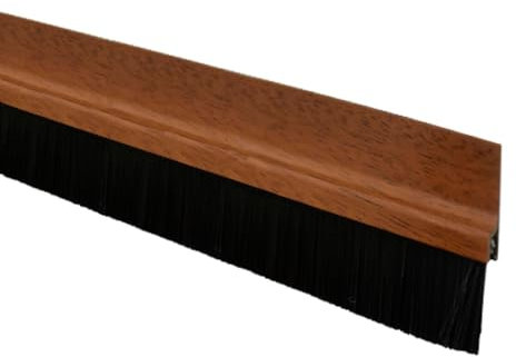 Ferrestock FSKBUR003SP Burlete PVC C/Flecos Sapeli 1M, Madera