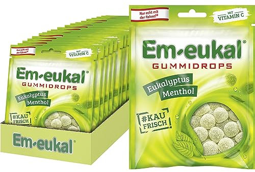 Em-eukal Gummidrops Eukalyptus-Menthol, 20er Pack (20 x 90g)