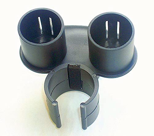 PREMIUM ZUBEHÖRHALTER 35mm geeignet für Staubsauger von AEG, Bosch Akkusauger Unlimitit 7 BSS 711W, Kärcher, Miele, Dirt Devil, Panasonic, Philips, Samsung, Siemens von HOK Hausgeräteservice®