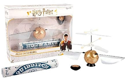 WOW! STUFF Harry Potter Flying Golden Snitch Toy, Controlled by Your Hands or feet, Wizarding World Official Harry Potter Gifts, Collectables and Toys