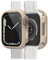 OtterBox Eclipse Watch Bumper with Integrated Glass Screen Protector for Apple Watch Series 9/8/7-45mm, Tempered Glass, Shockproof, Drop Proof, Sleek Protective Case for Apple Watch, Beige