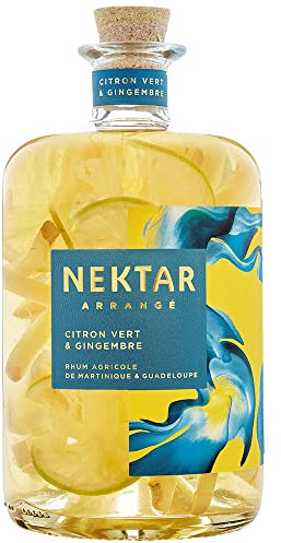 Nektar Citron Vert-Gingembre Rhum Arrangé 28° 70 cl