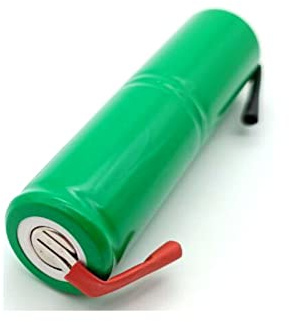 Batteria ricaricabile compatibile per Grati' Ariete grattugia elettrica NiMH 2200mA 2.4V con lamelle a saldare